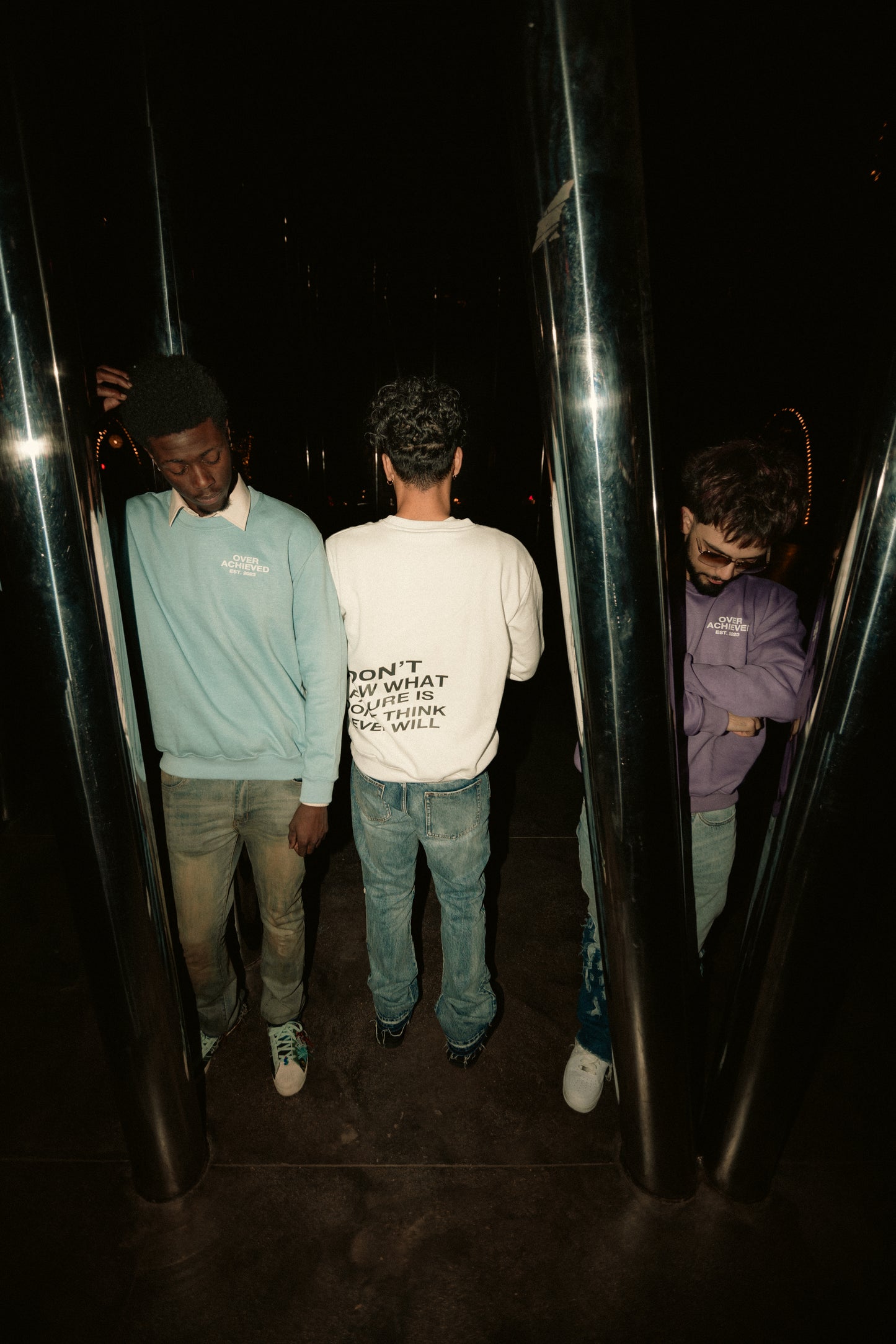 IDK FAILURE SWEATSHIRT WHITE