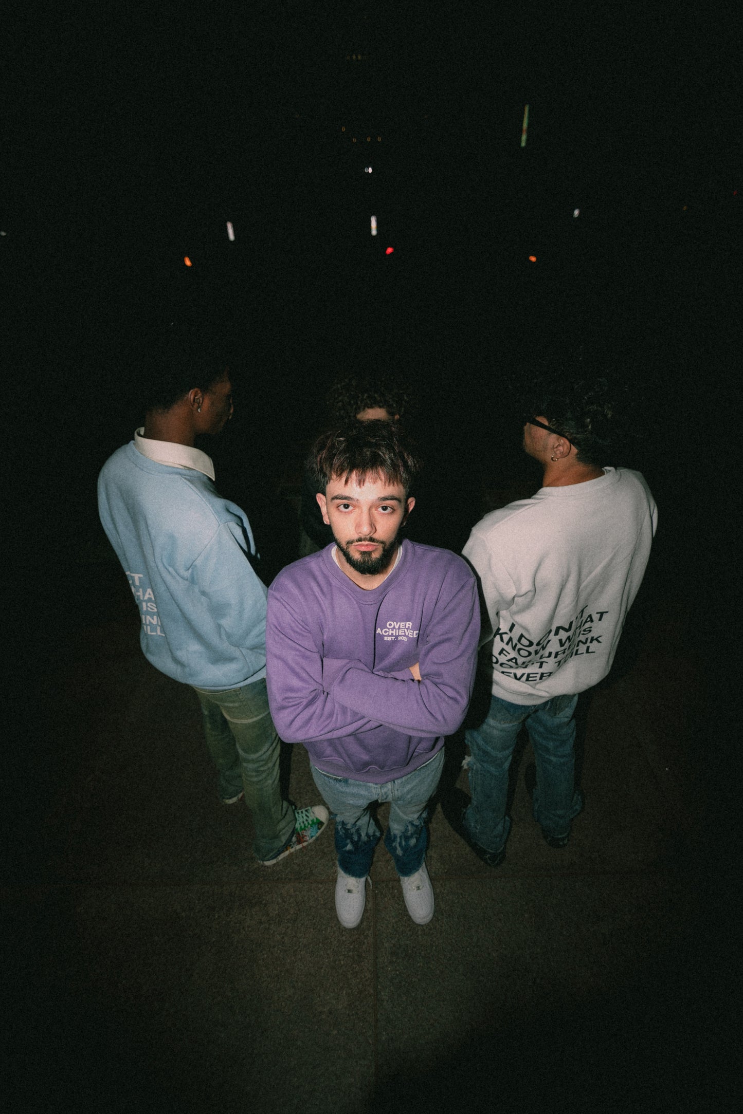 IDK FAILURE SWEATSHIRT PURPLE