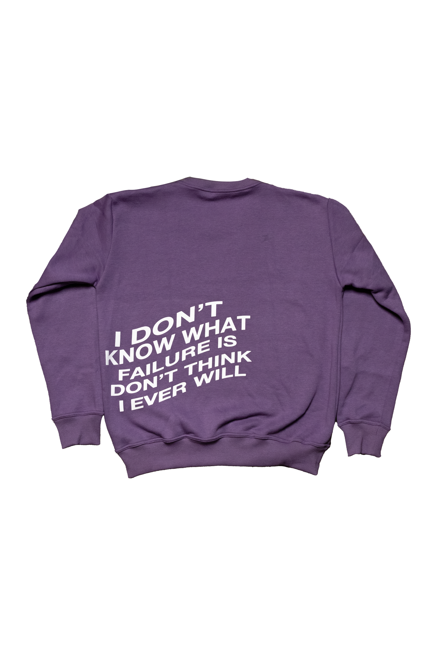 IDK FAILURE SWEATSHIRT PURPLE