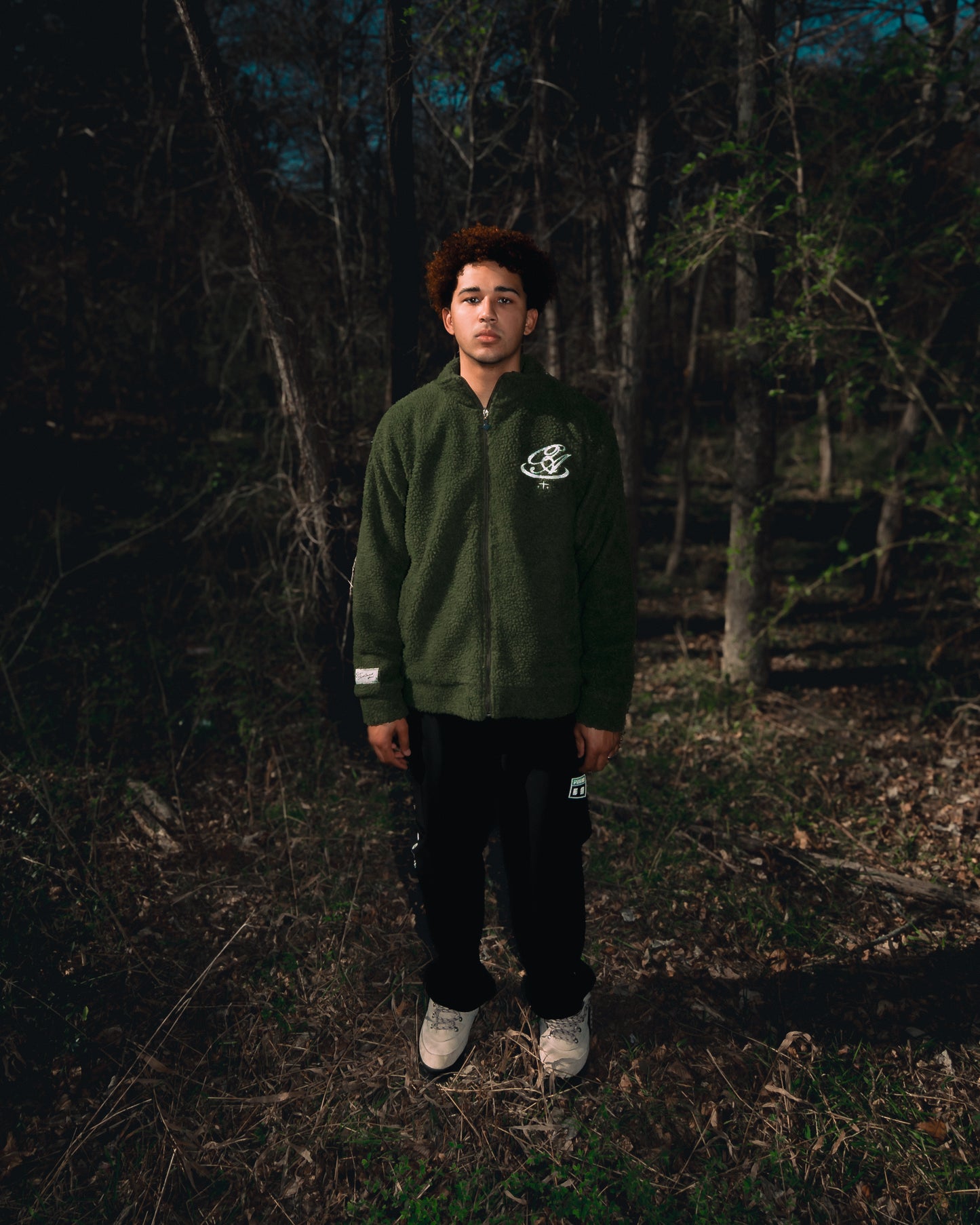 "SMOE" Fleece Forest Green