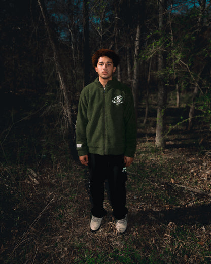 "SMOE" Fleece Forest Green