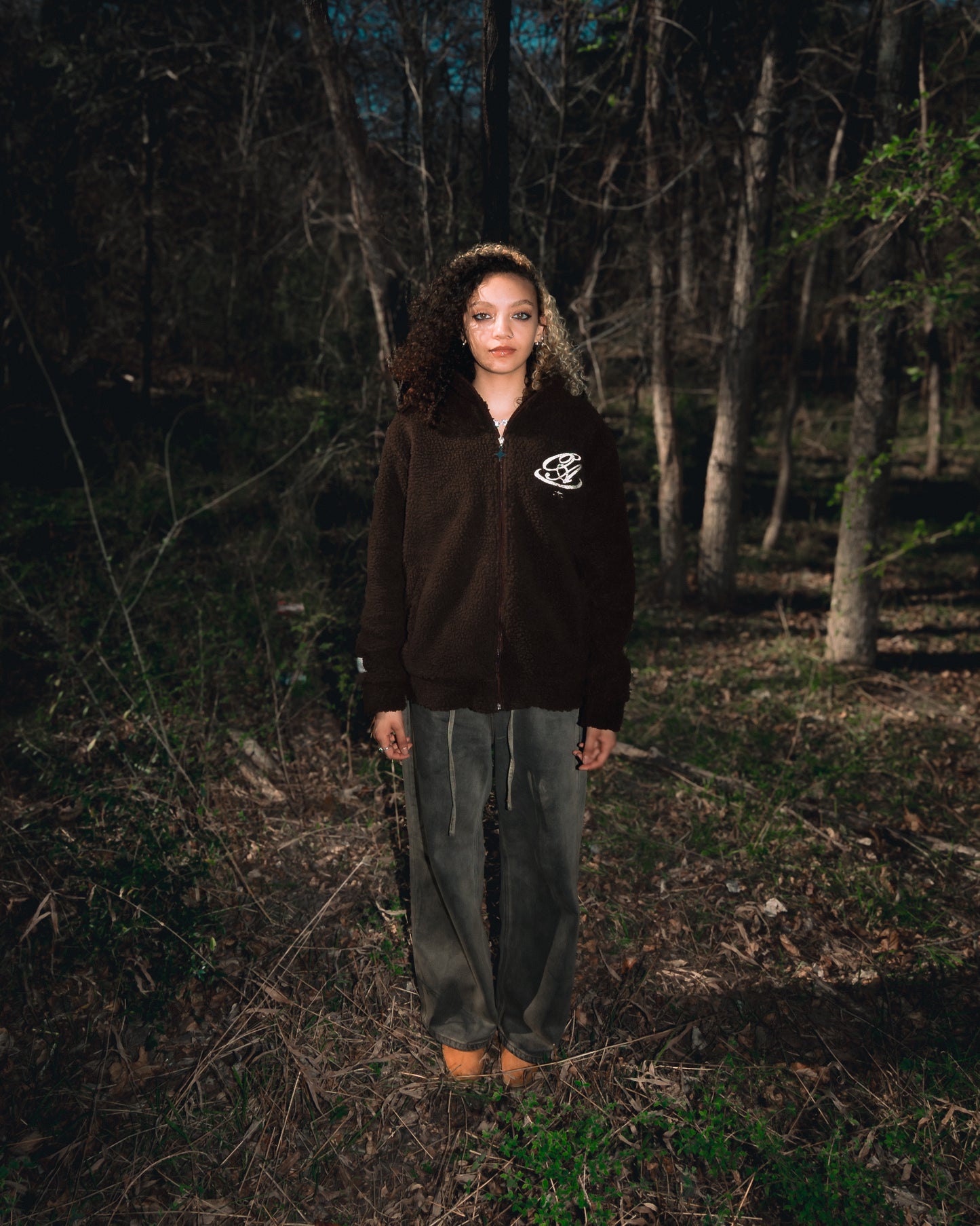 "SMOE" Fleece Mocha Brown