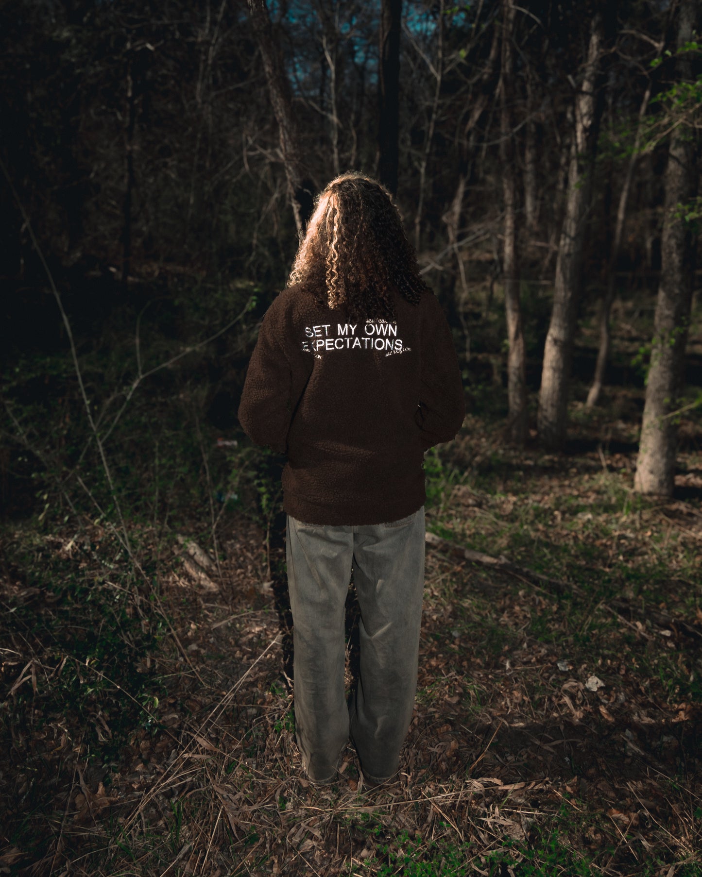 "SMOE" Fleece Mocha Brown