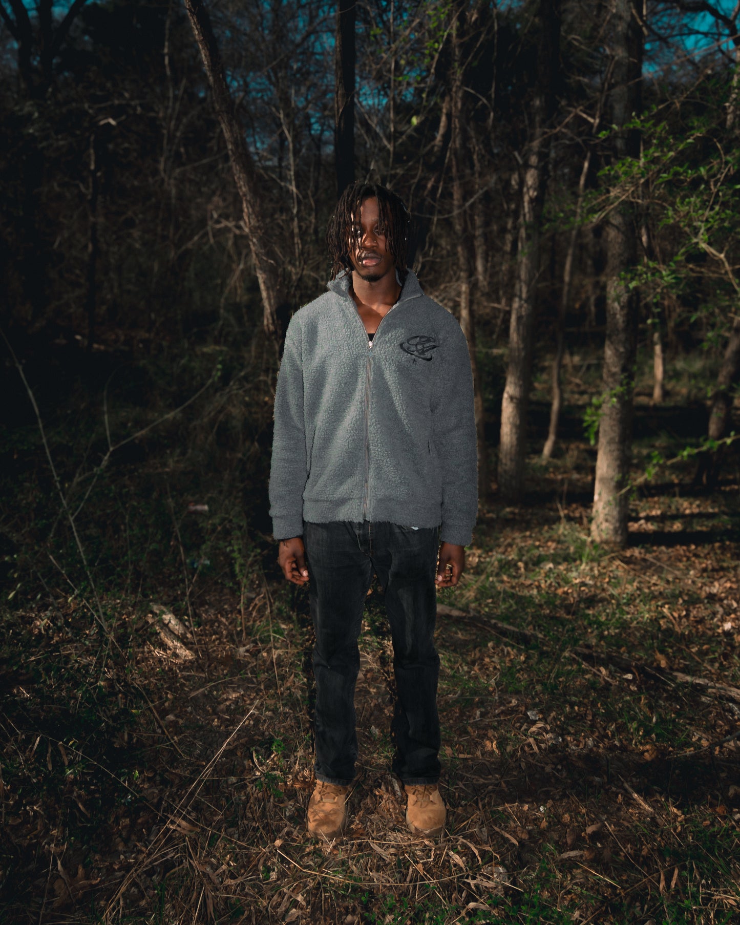 "SMOE" Fleece Tinted Gray