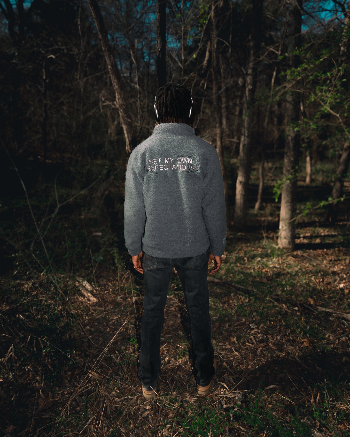 "SMOE" Fleece Tinted Gray