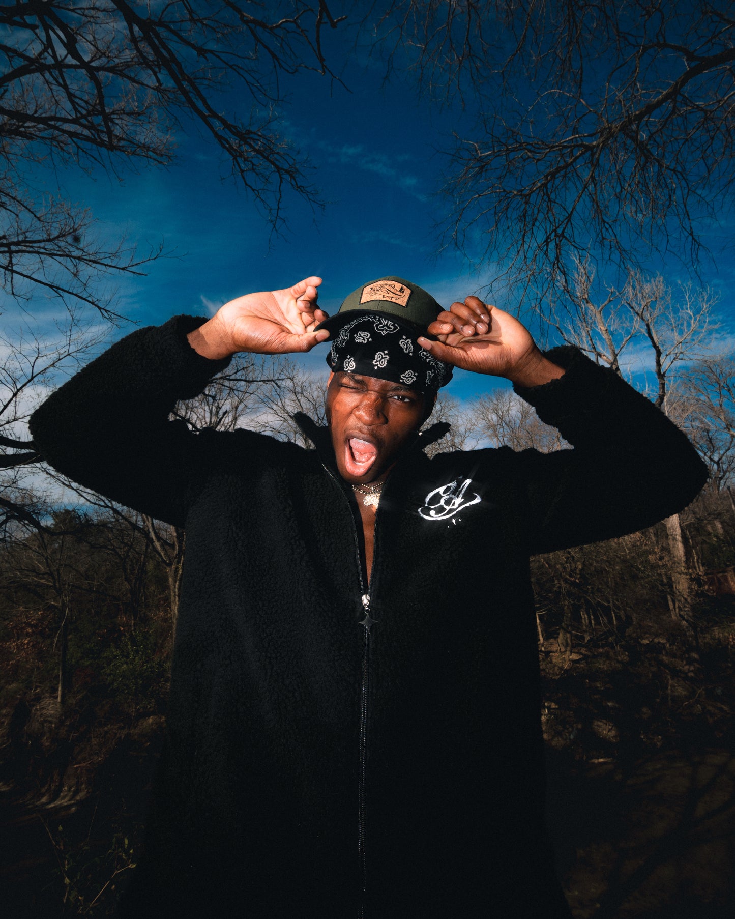 "SMOE" Fleece Jet Black