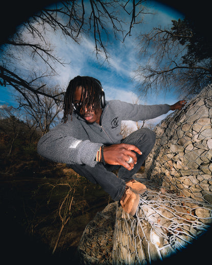 "SMOE" Fleece Tinted Gray