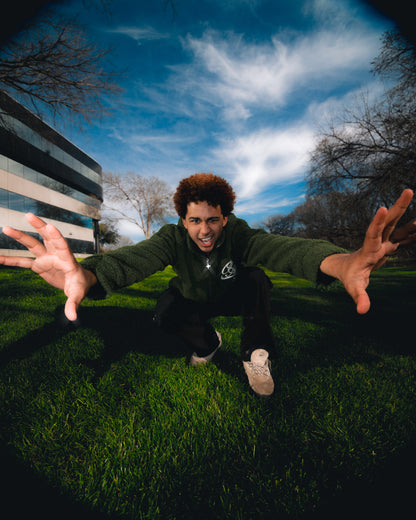 "SMOE" Fleece Forest Green