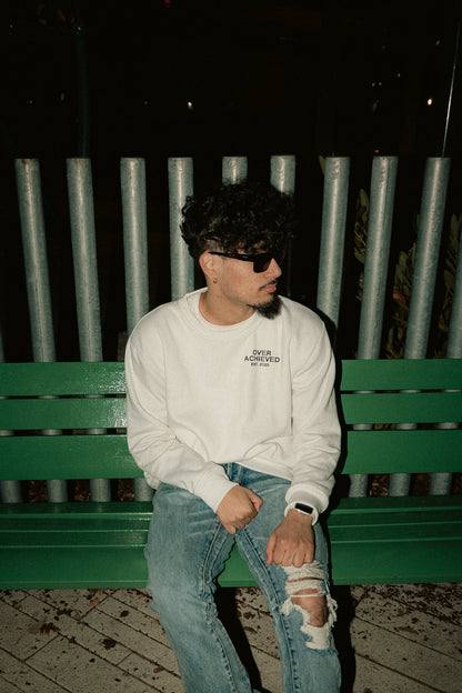 IDK FAILURE SWEATSHIRT WHITE