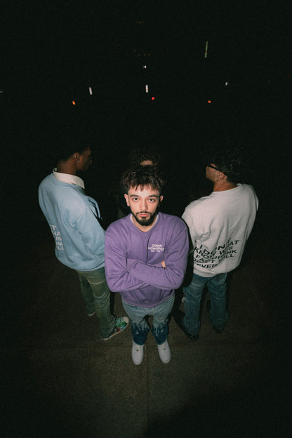 IDK FAILURE SWEATSHIRT PURPLE