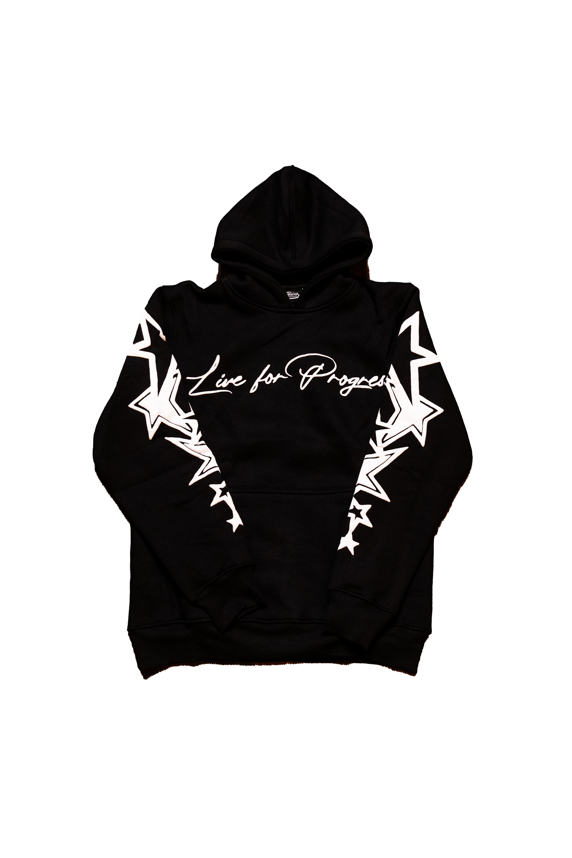 Live for Progress Black Hoodie OverAchieved