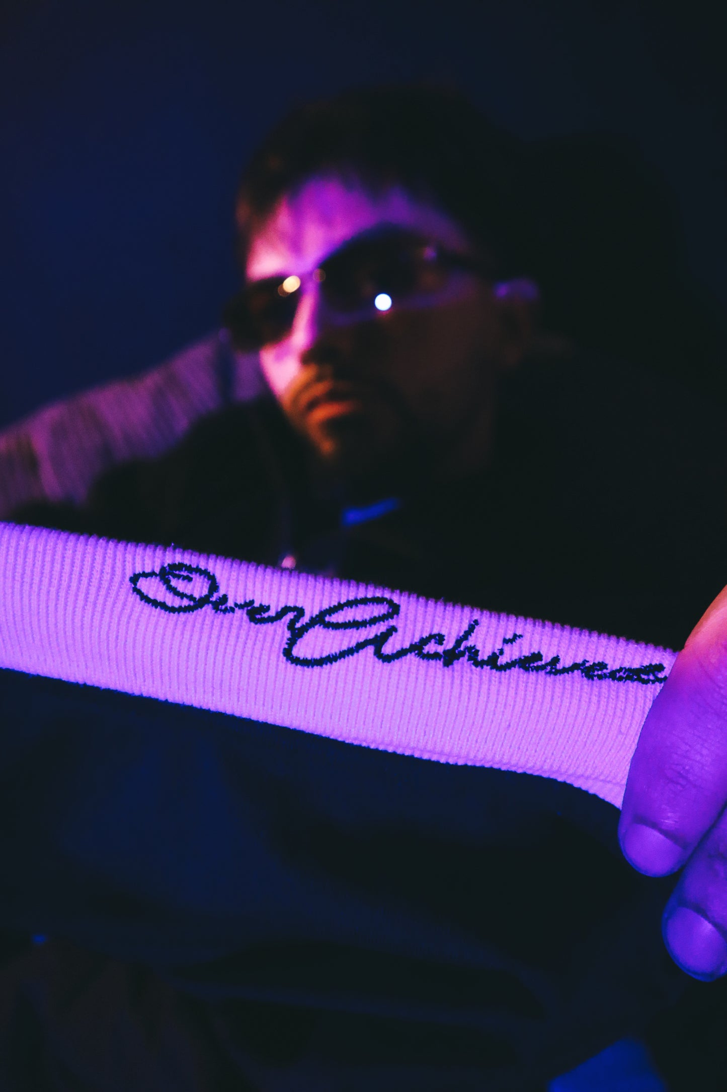 DON'T STARE BLACK POLO BUTTON-UP