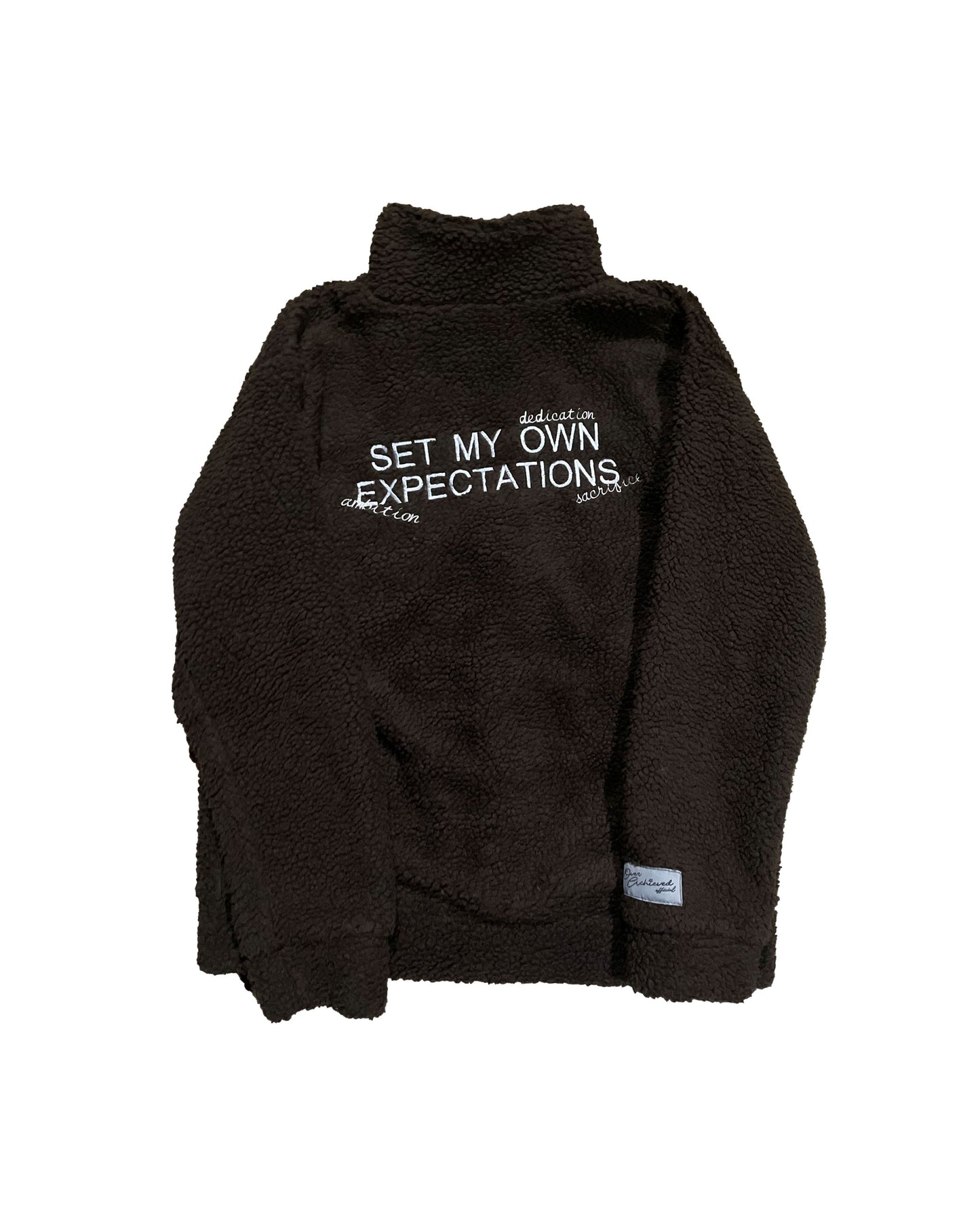 "SMOE" Fleece Mocha Brown