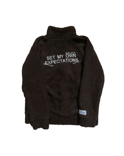 "SMOE" Fleece Mocha Brown