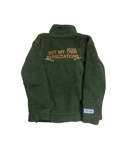 "SMOE" Fleece Forest Green