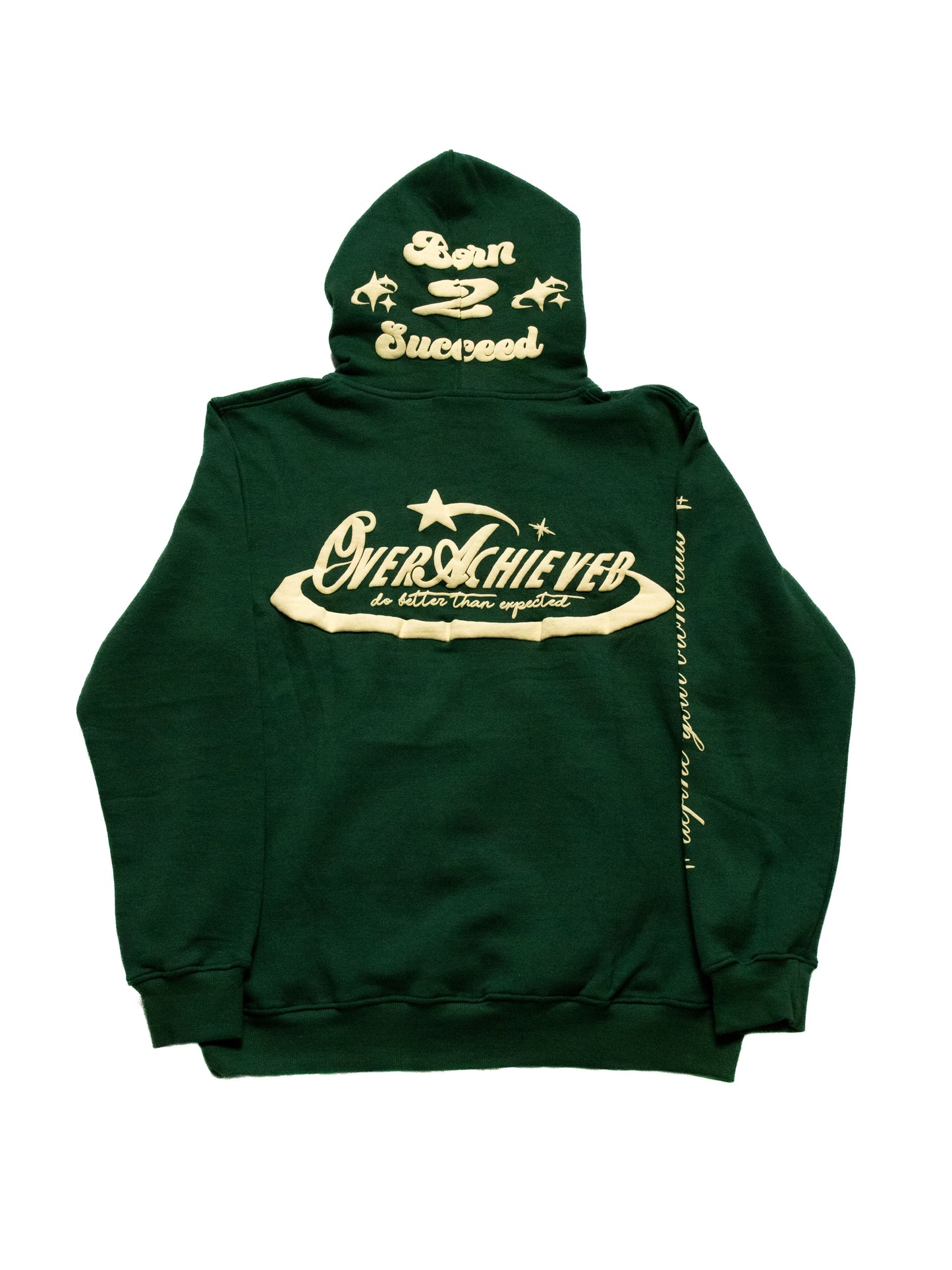 OverAchieved Hoodie Forest Green