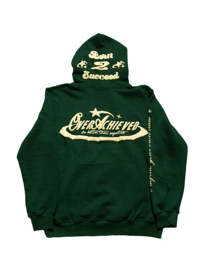 OverAchieved Hoodie Forest Green