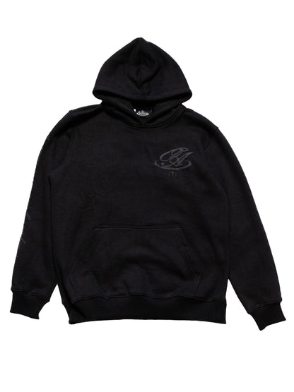 OverAchieved Hoodie Black on Black