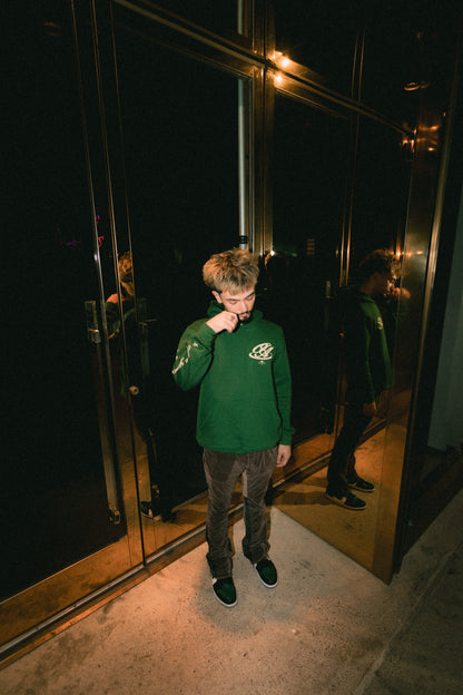 OverAchieved Hoodie Forest Green