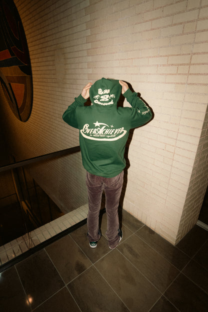 OverAchieved Hoodie Forest Green