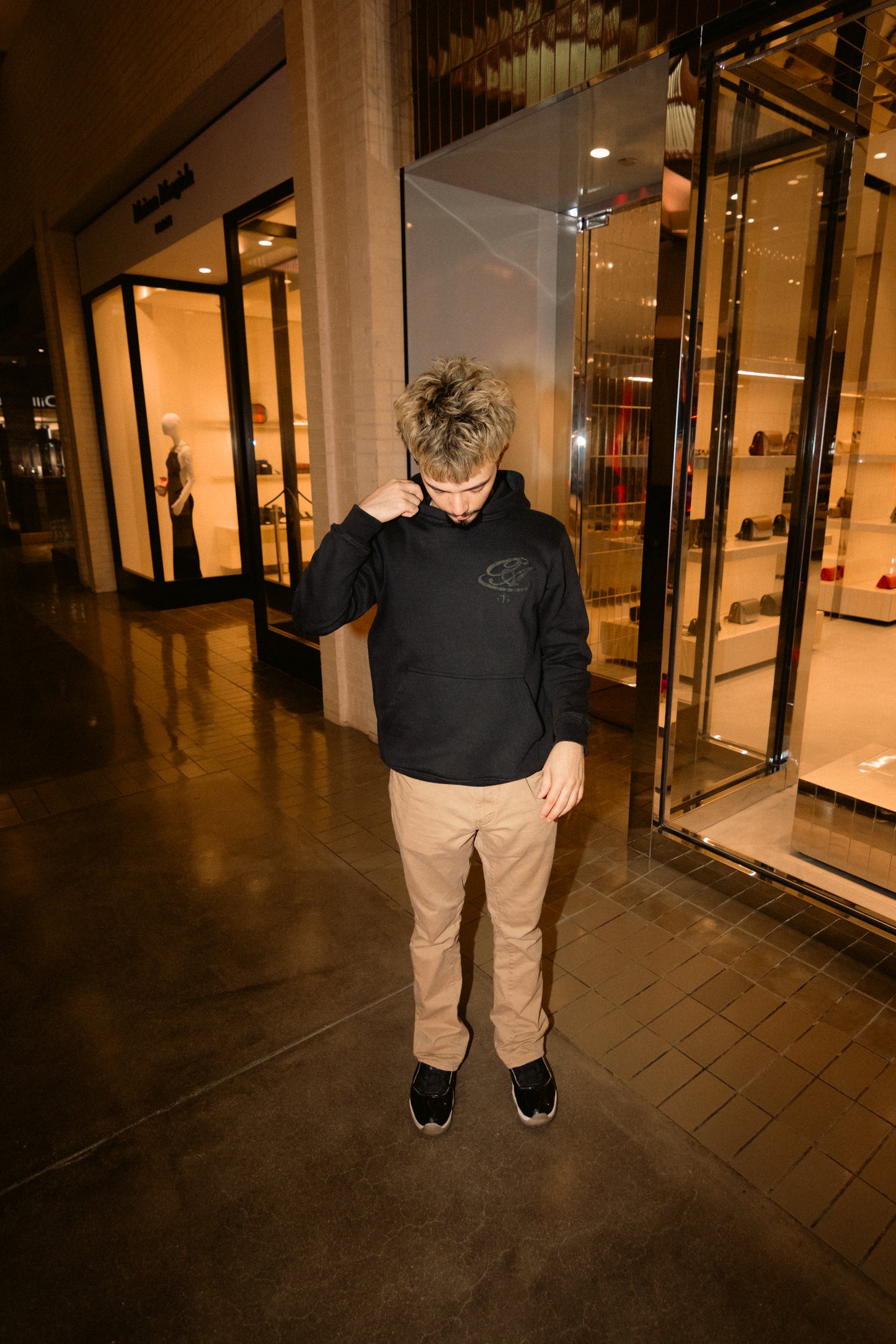 OverAchieved Hoodie Black on Black