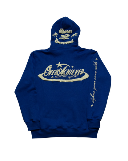 OverAchieved Hoodie Royal Blue